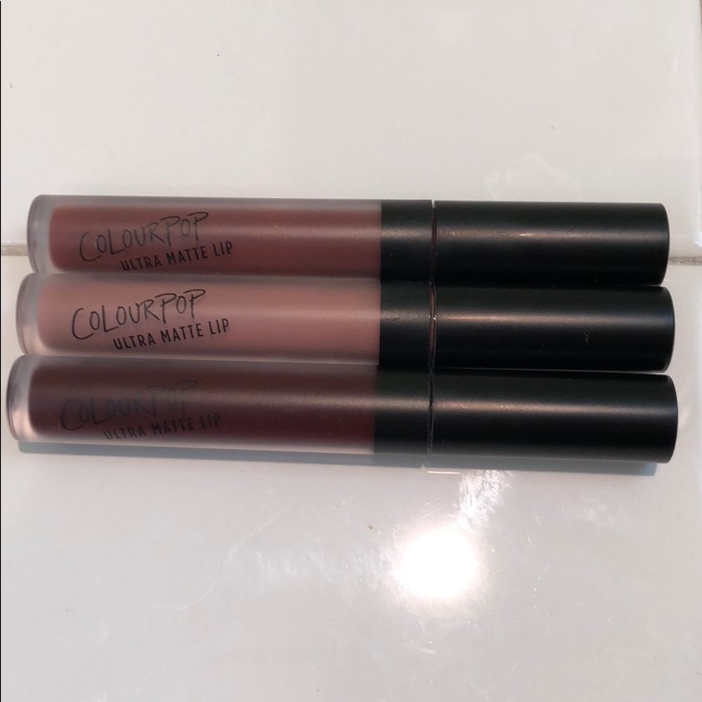 ColourPOP matte Lip LOT